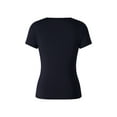 thumbnail image 3 of Gupgi Women Crop Top Basic Slim T-Shirts Summer Solid Color Tees, 3 of 5