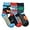 Multi, variant on Jefferies Socks Boy's Water Animals Novelty Pattern Crew Socks 3 Pair Pack