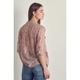 thumbnail image 5 of Front pocket roll up sleeve chiffon blouse, 5 of 10