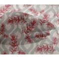 thumbnail image 5 of oneOone Viscose Chiffon Maroon Fabric Leaves Sewing Craft Projects Fabric Prints By Yard 42 Inch Wide, 5 of 5