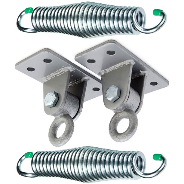 BarnShedPlay 4 Hole Heavy Duty Hangers And Springs Porch Swing