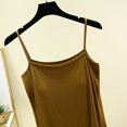 thumbnail image 6 of IWRICH Women's Tank Tops Built in Bra Spaghetti Strap Camisole Tops Summer Undershirts Tanks with Shelf Bras Going out Camis Yellow XL, 6 of 9