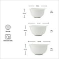 thumbnail image 4 of KitchenAid 7-Piece Plastic Nesting Mixing Bowl Set and Prep Bowls with Lids, Porcelain, 4 of 16