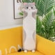 thumbnail image 1 of Muñeco de peluche con forma de gato largo, muñeco de trapo grande y lindo, muñeco con pinza para las piernas para dormir perezoso, 1 of 6