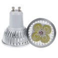 thumbnail image 4 of Yuarrent 4 * 3W GU10 Bombilla LED Foco Lámpara regulable Blanco frío CA 100-140V Iluminación navideña Yuarrent HA024385-00, 4 of 6