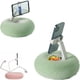 thumbnail image 1 of Soporte teléfono para con tazón para Aperitivos, Soporte para de Peluche, Almohada Ajustable para de 360° Altamente Ajustable con Tela de Felpa Suave con teléfono o Tablet de 4.7-13,A-verde, 1 of 17