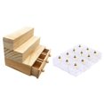 thumbnail image 1 of Casa de muñecas supermercado en miniatura estante de exhibición de madera caja de dulces de plástico juguetes Diy, 1 of 5