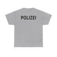 thumbnail image 2 of Polizei Front Back German Bundespolizei Federal Police Costume T-Shirt Tee - Sport Grey / S, 2 of 4