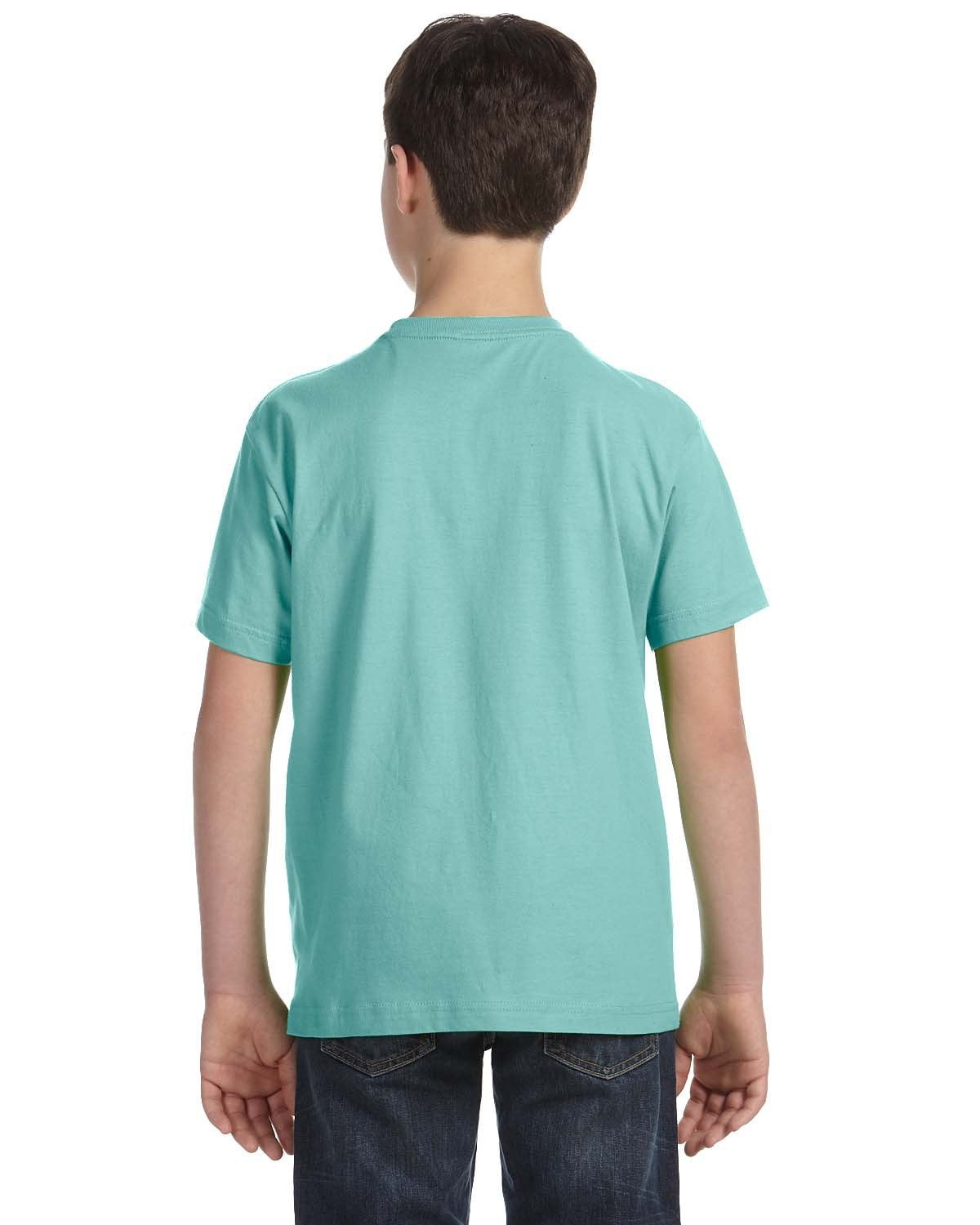 Aquaguard Boys 3-Pack T-Shirt Crew Neck Short Sleeve 100% Cotton Tee, Size: 4-14 - Small - Chill