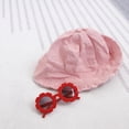 thumbnail image 4 of Lunettes de Soleil Flexibles à Fleurs Polarisées pour Enfants, Lunettes Teintes Lunettes Rouges, 4 of 7