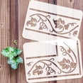 thumbnail image 3 of 2PCS Ivy Medieval Border Painting Stencil 8.3x11.7 inch Large Ivy Vines Stencil for Painting Leaf Leaves Drawing Template Plants Theme Stencil for DIY Home Wall Furniture Decoration, 3 of 7