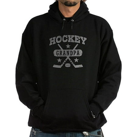 ^^cafepress Men's Hockey Grandpa Hoodie
