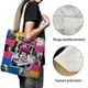 thumbnail image 3 of Carinha de Anjo Bolso de tela con estampado de lienzo para mujer, bolsa de compras reutilizable y estética, con cremallera interior, regalo para mujer, 35 × 40 cm., 3 of 6