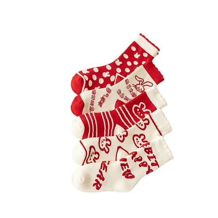 

ketyyh-chn99 Socks Basketball Uncle Support Cartoon Print Socks New Pattern Kids Warm Socks Cute Plush Ear Socks Super Soft Socks Kids High