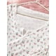 thumbnail image 4 of Women's Sleepwear Ditsy Floral Print Lettuce Trim PaJamas Set Elastic Waistband Loungewear Full Sleeve Nightwear, 4 of 4