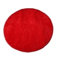 thumbnail image 1 of Short Plush Floor Mat Round Carpet Computer Chair Area Rug for Living Room Bedroom, 1 of 8