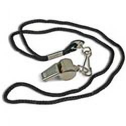 Baumgartens Whistle with Lanyard CHROME
