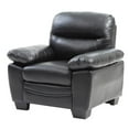thumbnail image 5 of Marta Black Upholstered Accent Chair, 5 of 5