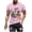 Pink, variant on Xixinqiwan Mardi Gras Tops for Men,Men's Mardi Gras Fat Tuesday Shirts Mardi Gras Carnival Celebration Pullover Top