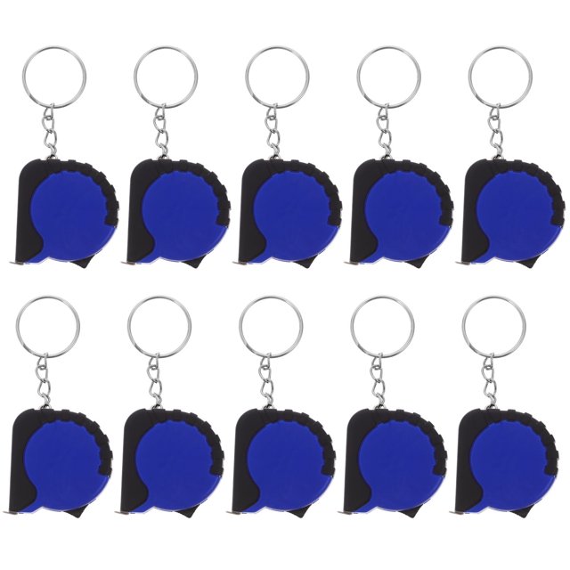 unbranded 10Ud Portátil Azul Con Llavero Para Medidas Rápidas En Casa Y Proyectos