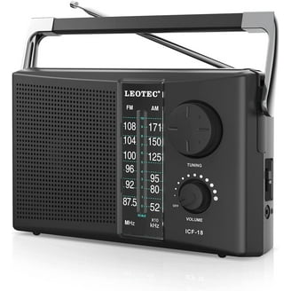 Sony ICF-P27 Compact Pocket AM/FM Portable Radio with Speaker and