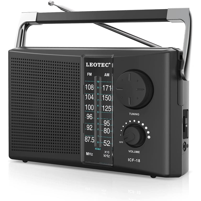 Leotec Portable AM/FM Radio with Dual Power photo 1