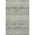 thumbnail image 2 of Addison Rugs Mayfield Premium Machine Washable Transitional Gradient Green Rectangle Rug, 5' X 7'6" Machine Washable Transitional Gradient Green Oversized Sherpa Throw Blanket, 2 of 6