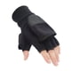 thumbnail image 3 of Guantes de polar de medio dedo para exteriores para hombres y mujeres, para ciclismo, escalada, otoño e invierno, resistentes al frío, cálidos y gruesos, para fotografía, 3 of 5