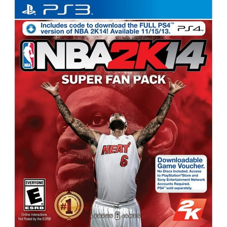 NBA 2K14 Super Fan Pack, 2K, PlayStation 3,