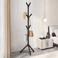 thumbnail image 6 of Alaparte Coat Racks Freestanding Coat Rack with 6 Hooks, 3 Adjustable Heights, Modern Hall Tree, Sturdy Plastic Clothes Stand for Entryway, Office, Bedroom, for Coats, Hats, Handbags and Scarves, 6 of 6