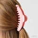 thumbnail image 5 of Herramientas y mejoras para el hogar Pinza grande para el cabello con forma de plátano Pinza para cola de caballo Artefacto para cola de caballo alta Sujeción fija una horquilla, 5 of 7