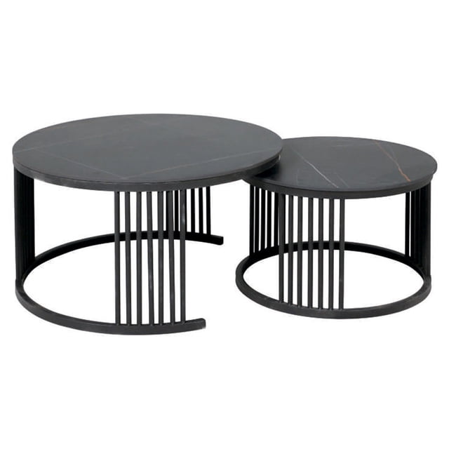Mesa de Centro Hera Negro Kessa Muebles