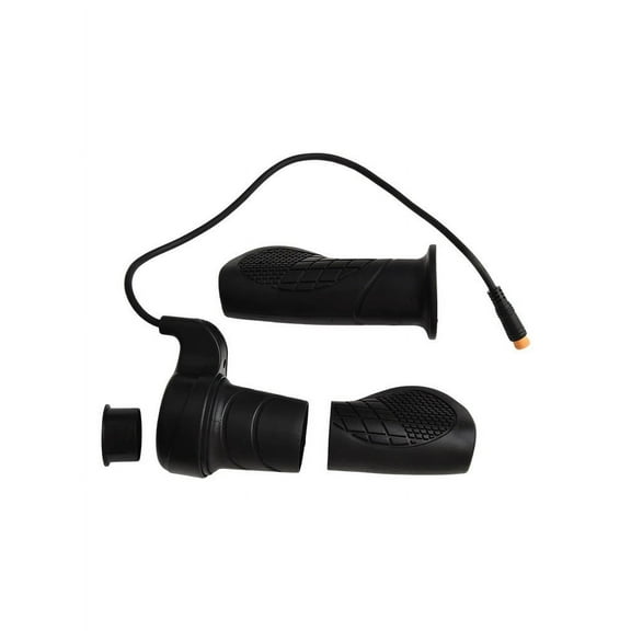 Sportact Bicycle,Half Turn Throttle Thumb Throttle for Electric Bike Mtb 12-72v Waterproof Joint,Outdoor Sports