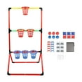 thumbnail image 1 of Juego de cubo con bolsas de frijoles, juego de patio al aire libre con cesta, juego de lanzamiento, juego de fiesta en el jardín interior y exterior, 1 of 8
