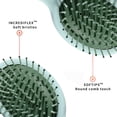 thumbnail image 4 of Cepillo para cabello para mujeres/hombres/niños - Cepillo para cabello húmedo y seco - Para la mayoría de los tipos de cabello (1 paquete), 4 of 5