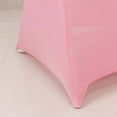 thumbnail image 5 of Efavormart Pink Spandex Folding Slip On Chair Cover with Silver Rhinestone Buckled Sash Band, Stretch Fitted Chair Cover, 5 of 10
