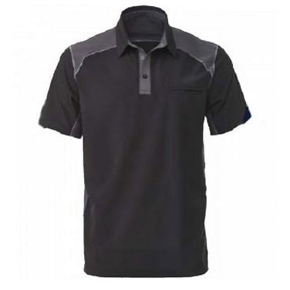 Simpson Racing 39018MG Sonoma Performance Crew Shirt Adult Medium Black/Gray