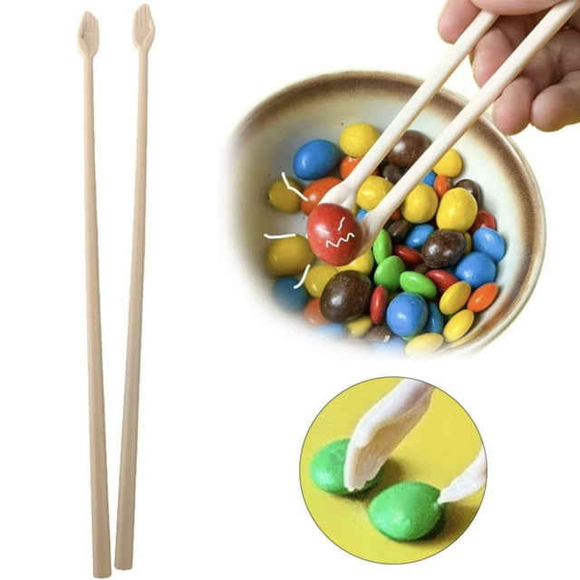 Blekii Hand-Shaped Reusable Tableware Sticks – Lightweight Utensils for Beginners, Kids & Adults Palm chopsticks