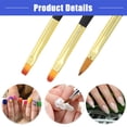 thumbnail image 5 of Vocoste 3 Pcs Double-Ended Nail Art Brush Gel Polish Nail Art Pen Tools for DIY Manicure, 5 of 7