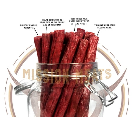 - Mission Meats Tasty Original Grass Fed Beef Sticks 12 Ct