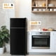 thumbnail image 3 of Mininevera Manastin de 4.5 pies cúbicos con congelador de 130 L, color negro, 3 of 8