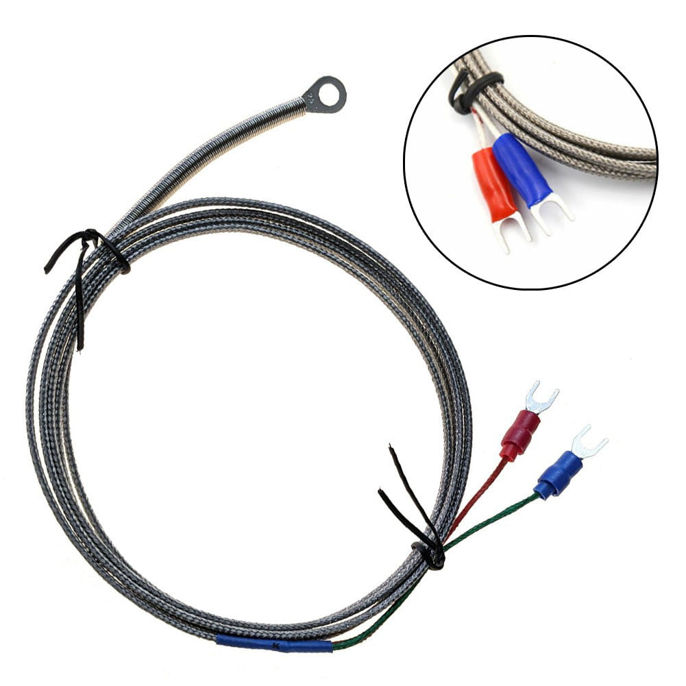9x6mm Probe Ring K Type Thermocouple Temperature Sensor 1 Meter long Washer 1 