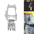 thumbnail image 2 of lanema Sturdy Stainless Steel Keychain Featuring Lucky Design For Home Key Management And Car Accessories, 2 of 14