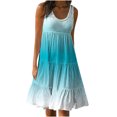 thumbnail image 2 of Qiopertar Robe d'Été Décontractée Sans Manches Col Rond pour Femmes en Solde Livraison Gratuite à Moins de 5$ jusqu'à 90 % de Réduction, 2 of 5