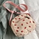 thumbnail image 5 of Lindo Bolso Hombro Fresa Cruzado Pana para Mujer () Rosa, 5 of 8