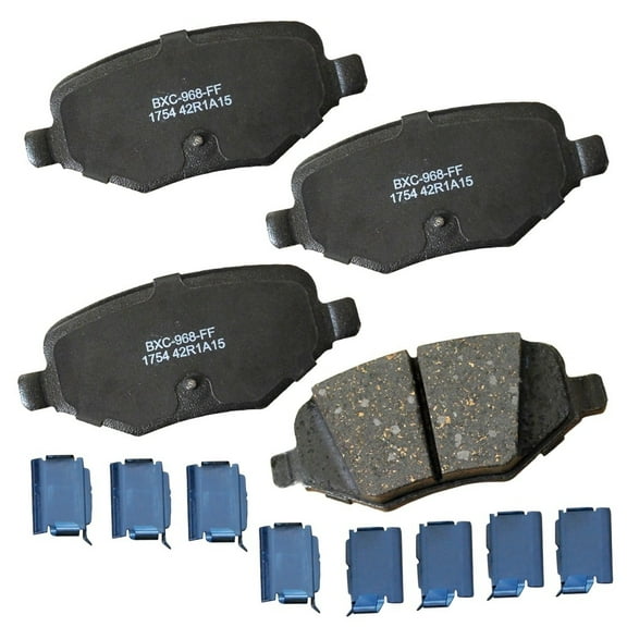 Bendix Brakes Disc Brake Pad Set Fits select: 2011-2019 FORD EXPLORER, 2011-2014 FORD EDGE