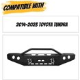 thumbnail image 4 of KOJEM Front Bumper Winch w/ D-ring & Bull Bar Steel for 2014-2020 Toyota Tundra Offroad Style Steel 2 Packages, 4 of 13