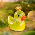 thumbnail image 5 of Ovzne Glowing In-The-Dark Duckling Doll - 2X1.7Cm Resin Small Ornament, Fish Tank Decoration, Moss Tank Accessory, Cute Mini Figurine For Diy Home Decor, 5 of 5