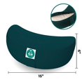 thumbnail image 4 of Atlanti | Present Mind Half Moon Zafu Meditation Pillow Height 6" - Color, 4 of 6