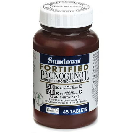 Rexall Sundown Sundown Naturals Pycnogenol Complex, 45 ea